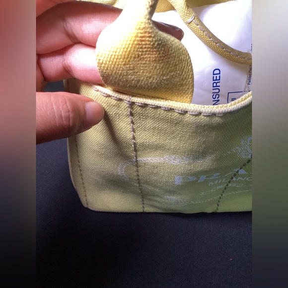 Authentic Yellow Prada Canapa - Picture 8 of 16